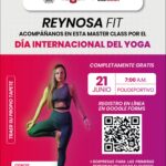 Invita Gobierno de Reynosa a celebrar el Día Internacional del Yoga