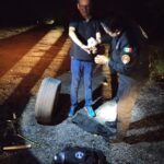 A través del Operativo Carretera Segura, Guardia Estatal brinda apoyo mecánico y médico en la Federal 85