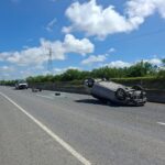 Alerta: Circulación cerrada en carril izquierdo de norte a sur de la Carretera Victoria-Monterrey
