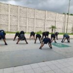 Guardia Estatal en la Zona Sur participa en Programa de Acondicionamiento Físico