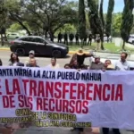 Comunidad indígena de Santa María la Alta protesta por retención de recursos en Puebla