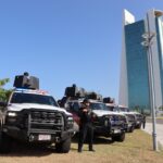 Fortalece Américo Villarreal a la Guardia Estatal con 17 patrullas y dos torres móviles de videovigilancia