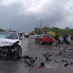 Circulación cerrada de sur a norte en el Libramiento Villa Manuel-González