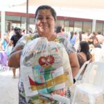 Entrega SEBIEN apoyos sociales en San Fernando