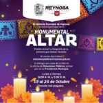 Invita Gobierno de Reynosa a participar en el Monumental Altar